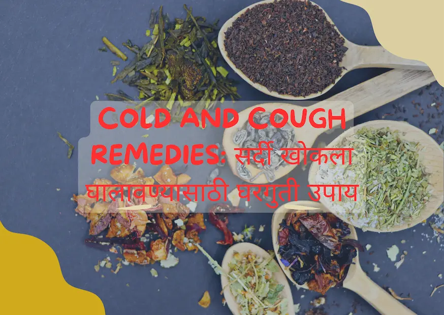 Cold and Cough Remedies: सर्दी खोकला घालावण्यासाठी घरगुती उपाय