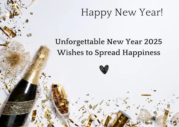 Unforgettable New Year 2025 Wishes to Spread Happiness